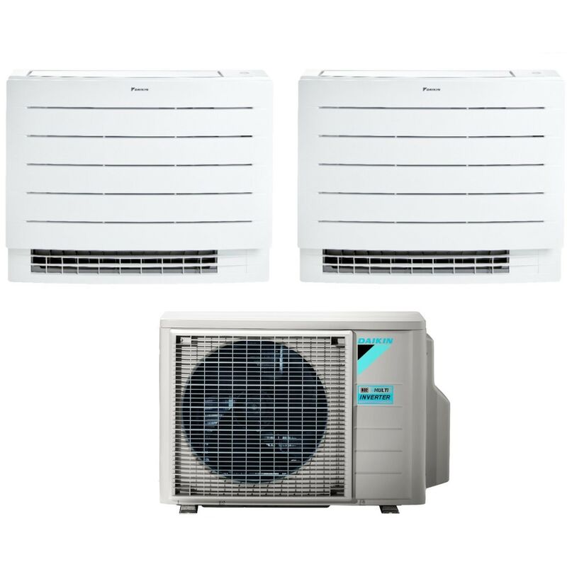Floor Standing Dual Split Air Conditioner Series perfera fvxm-a 9+9 with 2MXM40M/N R-32 Integrated Wi-Fi 9000+9000 With Infrared Remote Control