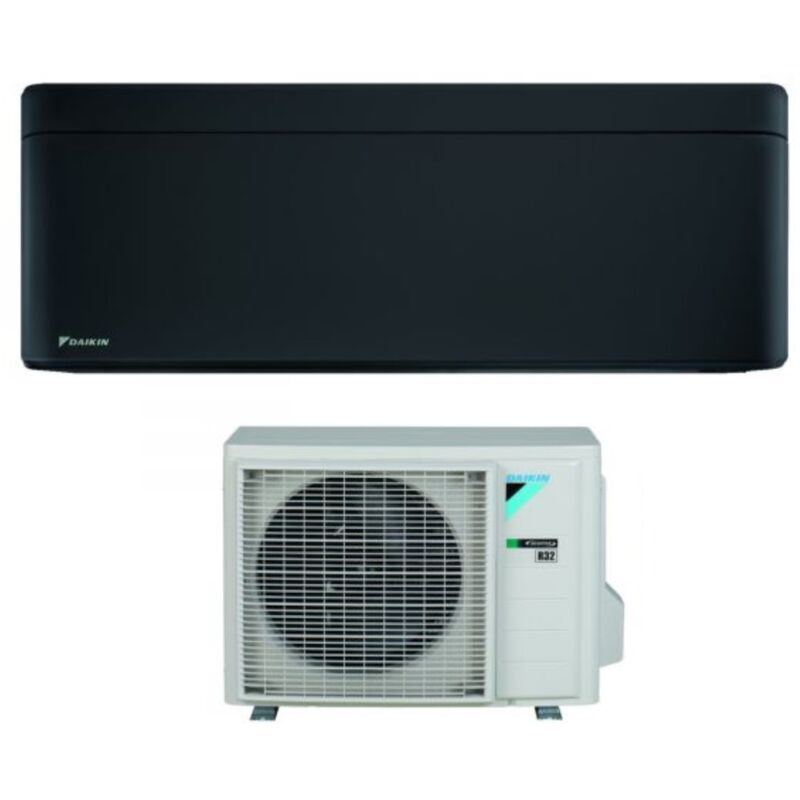 Daikin - Climatizzatore Condizionatore Bluevolution Inverter serie stylish total black 7000 Btu FTXA20BB R-32 Wi-Fi Integrato Classe a+++ Colore Nero