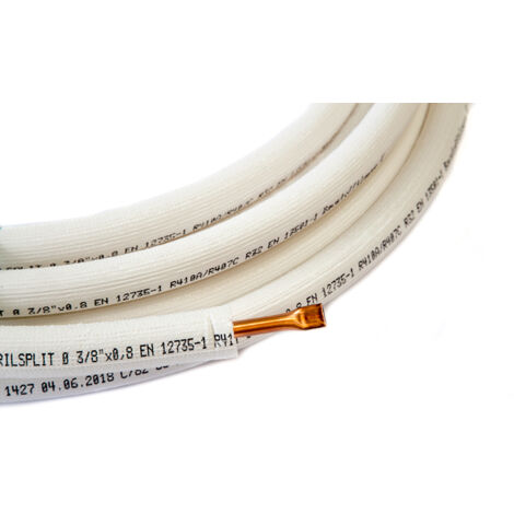 Daikin Kältemittelleitung 3/8" VPE 12 mit Kupfer wärmegedämmt