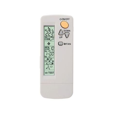 Daikin – Télécommande infrarouge pour climatiseur cassette FFQ-C – Transmission rapide – Design ergonomique – BRC7F530S