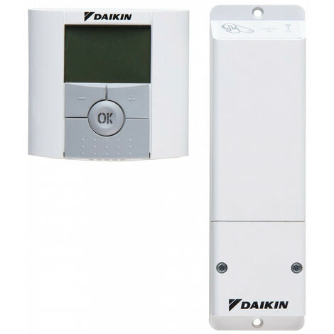 Daikin – Thermostat radio on/off – Télécommande pour contrôle à distance – Compatible avec chauffage électrique – Installation facile