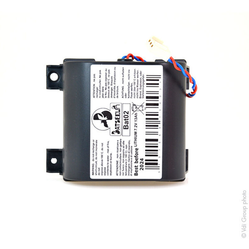 Batsecur - Pile alarme BAT02 7.2V 13Ah