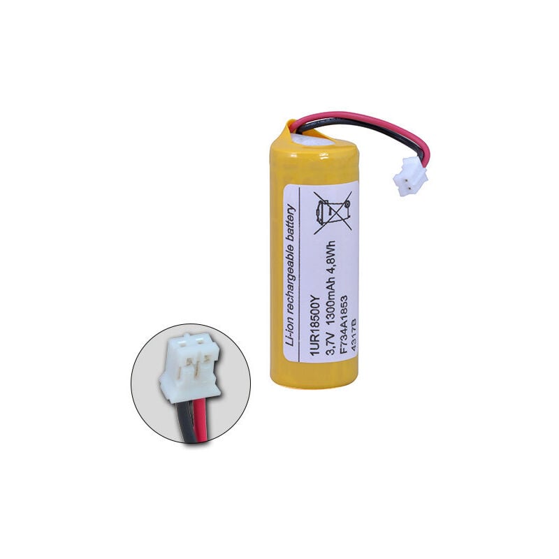 Daitem - Pile alarme RXU03X 3.6V 1.3Ah jst