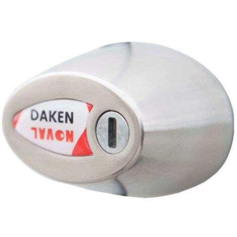 Daken – Serrure antivol automatique pour véhicule utilitaire – Cadenas haute sécurité en inox – 2 clés – Installation simple sur porte