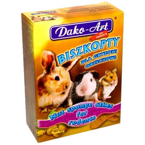 Dako-Art  Dolcetti per roditori  Biscotti - Biscotti alle noci 50g