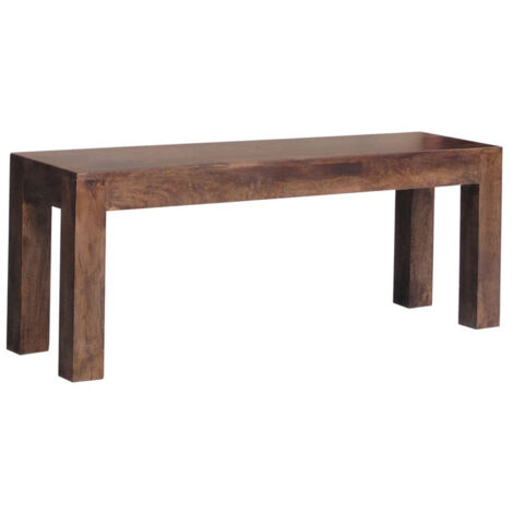 Dakota Bench Large - Mango Wood - L35 x W148 x H45 cm - Dark Finish