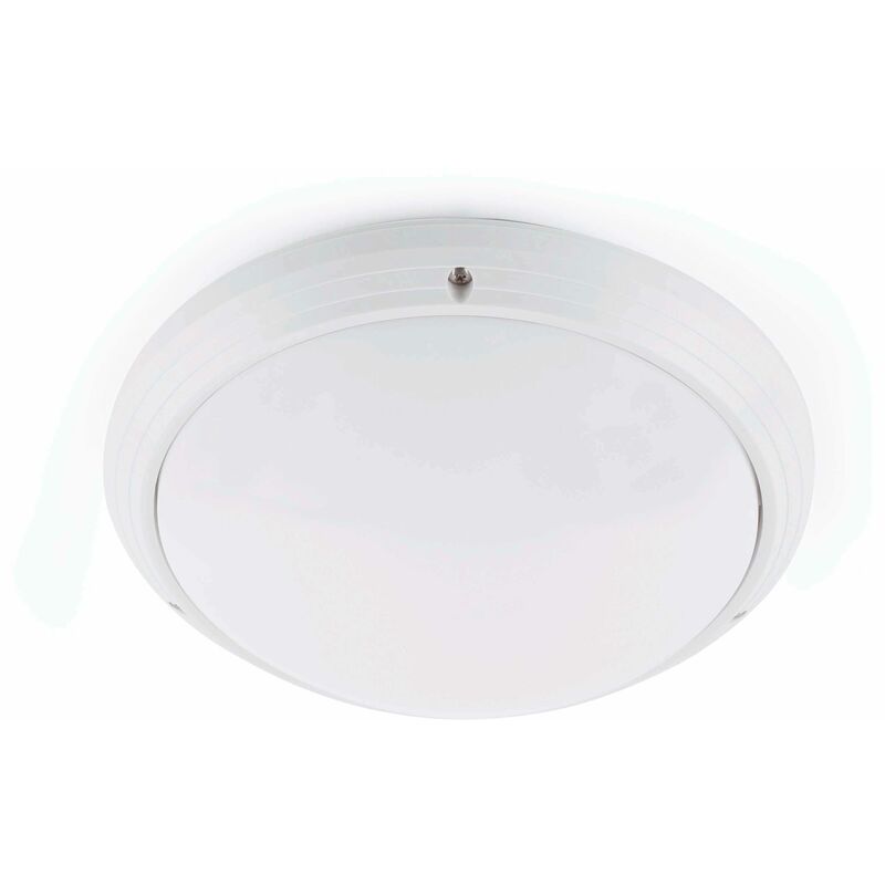 Faro Barcelona - Faro Dakron - 1 Light Outdoor Ceiling Light White IP65, E27