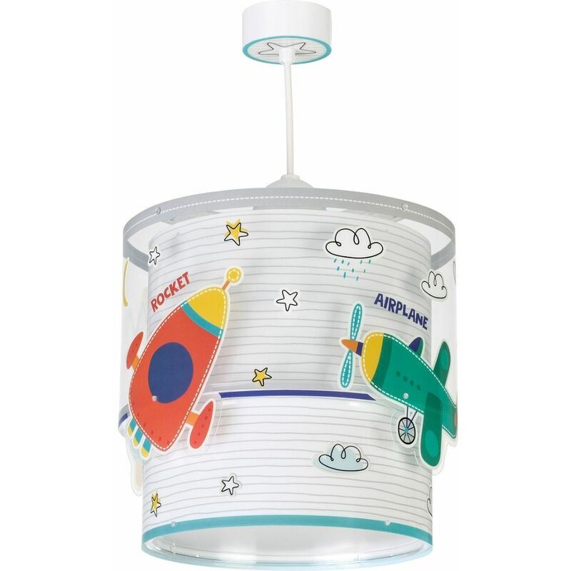 Dalber - Lampadario sospensione Bambino Viaggio - Multicolor