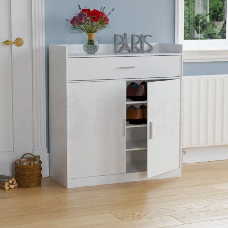 Slim shoe cabinet for on sale hallway