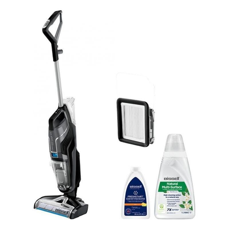 Bissell - Aspirateur vertical sec et humide CrossWave C6 Select 3569N Noir