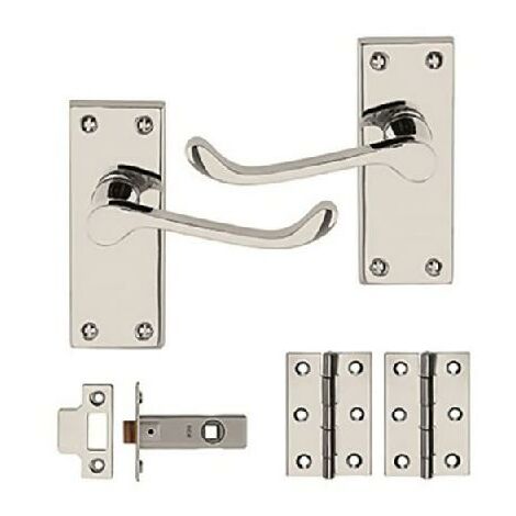 Wickes Satin Nickel Thumbturn & Release Lock - 51mm