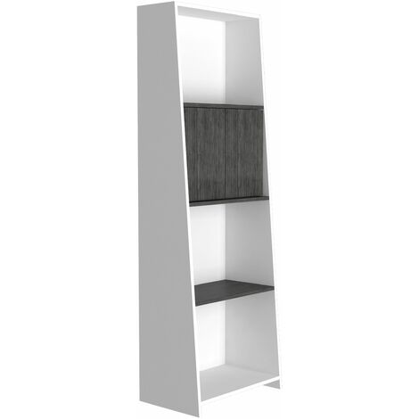 Dale Tall Bookcase Doors - White