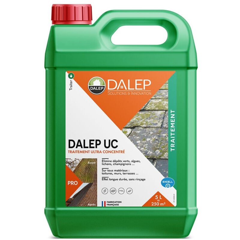 Traitement Ultra Concentré DALEP UC - Bidon 5 L - 1.01.0008.03