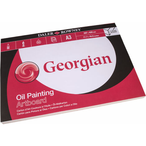 main image of "Daler-Rowney Georgian Artboard Pad A3 10 Sheets"