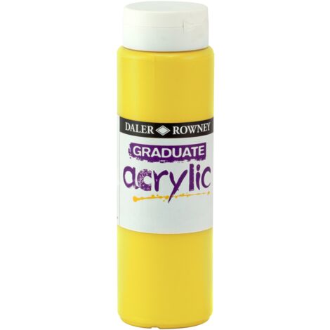 Daler-Rowney Graduate Pintura Acrílica Amarillo Nápoles 500 ml