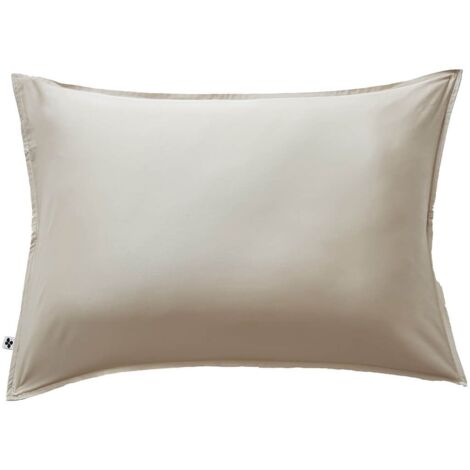 DALIA - Taie d'Oreiller 50x70cm 100 % Viscose de Bambou Pampa