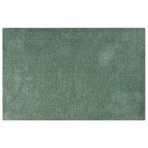DALIJA Alfombra de baño de algodón 45x70 cm Verde Albahaca MSV