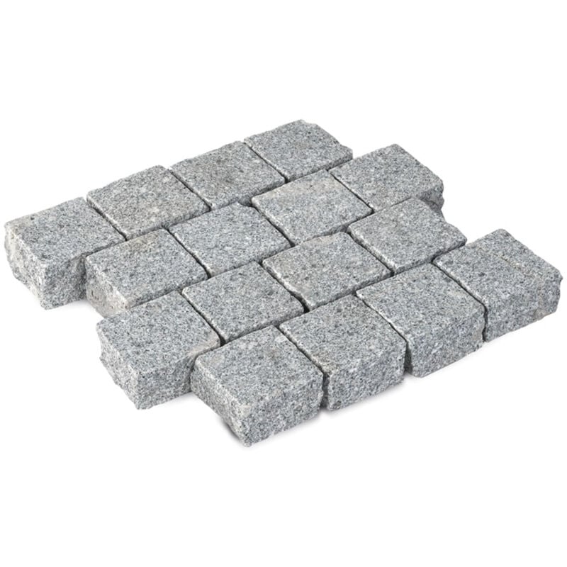 Capri - Pavé Granit Horton 10x10cm, ép. 6cm - vendu au m²