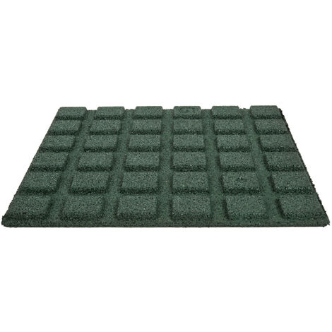 ID MAT - Dalle anti-vibration - 100x100x10 mm - lot de 4