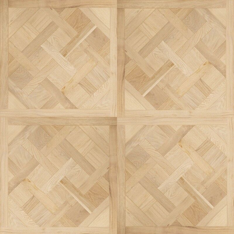 Naturasol - Dalle de parquet Versailles -Chêne - Brut - 100x100 cm