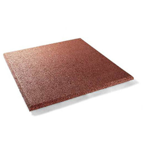 Dalle De Protection En Polyurethane Elastique Pour Protection Des Surfaces Tous-temps. Imperméable. Couleur: Terre-battue. Dimen