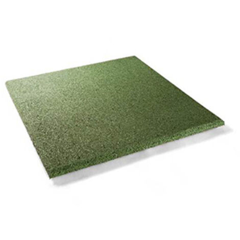 Dalle De Protection En Polyurethane Elastique Pour Protection Des Surfaces Tous-temps. Imperméable. Couleur: Vert. Dimensions :