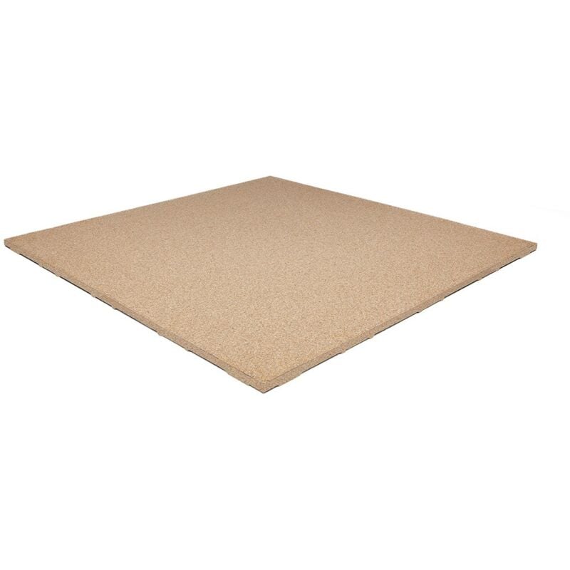 Dalle de sol sportif 'DESERT' - 100x100 cm - 20 mm