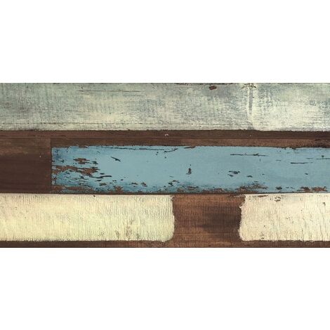 Dalle extérieur imitation bois vieilli multicolor - Karacter vintage SOLID 2CM - 50X100 - R11 - 0.495m²