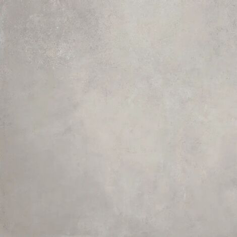 Dalle grès cérame - Gris clair - TERRA CERAME - 60x60x2cm - Lot de 2