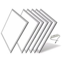 Dalle LED 60x60 Slim 48W ALUMINIUM (Pack de 5)