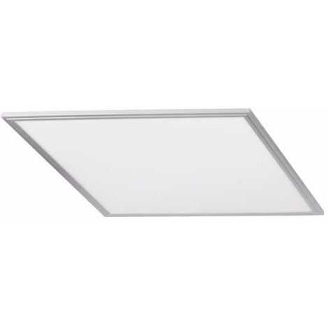 Dalle LED BRAVO 50W Cadre Argent 600x600mm Blanc Neutre 4000K