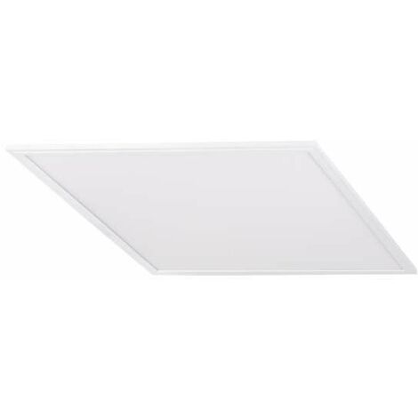 Dalle LED BRAVO 50W Cadre Blanc 600x600mm Blanc Neutre 4000K
