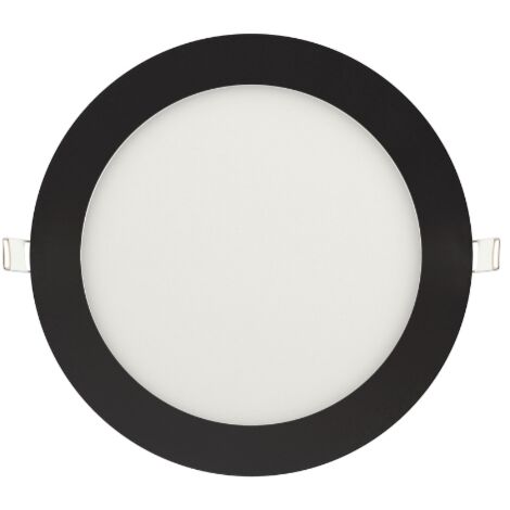 Dalle LED dimmable 18W 2700K 1170lm Noir IP20