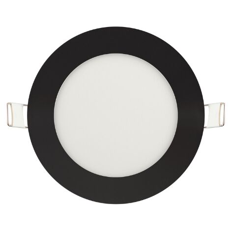 Dalle LED dimmable 6W 4200K 270lm Noir IP20