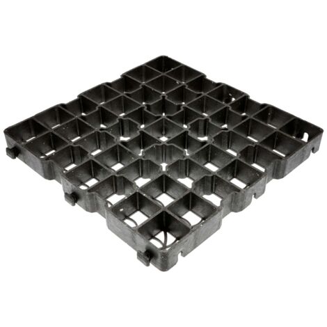 Dalle plastique en géocellules Dalle épaisseur 40 mm pour usage intensif Dalle 50x50 cm idéal pour terrasse
