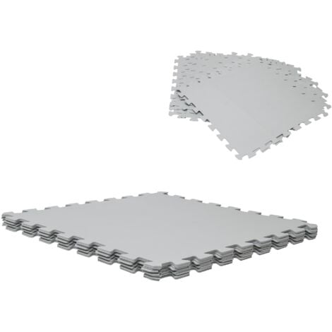 Dalle pour piscine grise  50x50cm  3mm épaisseur  9 pièces WERKA PRO