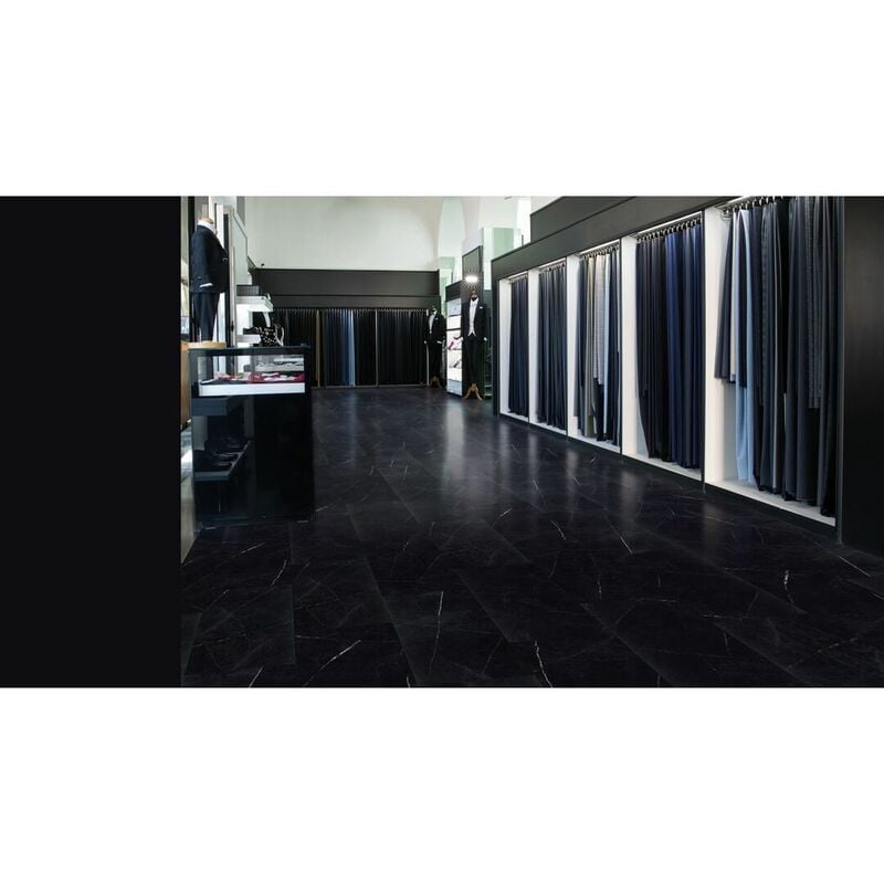 Dalle pvc à clipser Nolwenn iii Marble 45,08x90,80 - Dimensions:45,08x90,80 - Marble -1.64 m2