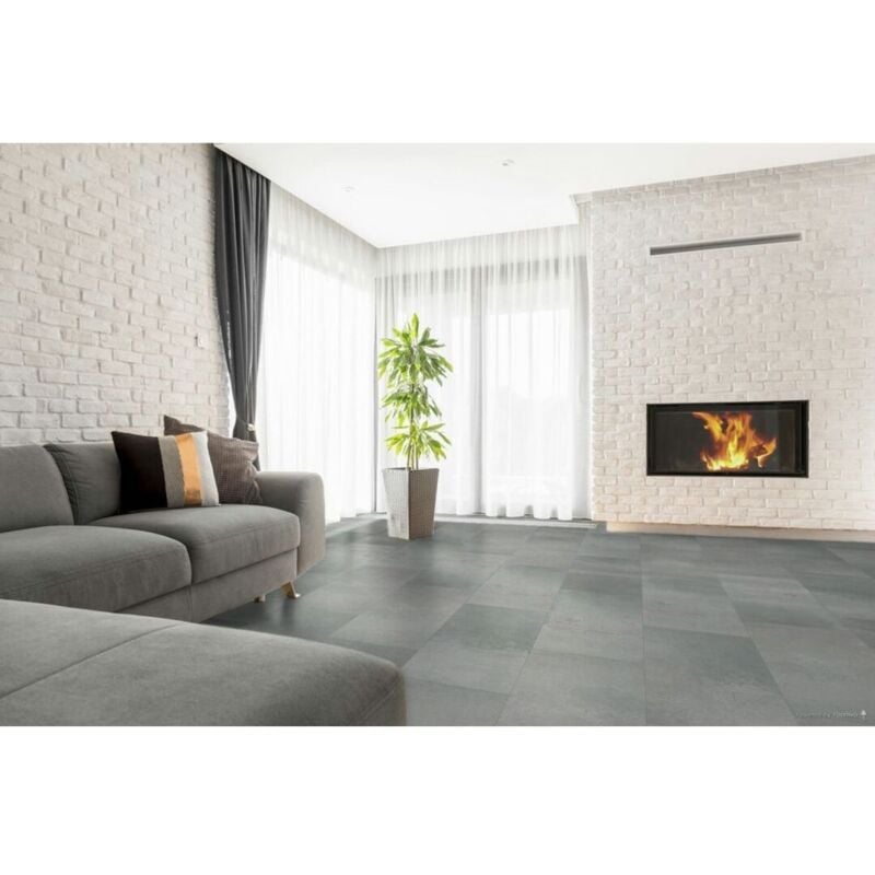 Dalle pvc à clipser Nolwenn iii Kalce 45,08x90,80 - Dimensions:45,08x90,80 - Kalce -1.64 m2