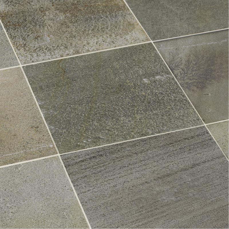 Capri - Dallage Quartzite Argentina Verte 40x40cm - Vendu par lot de 0.96 m²