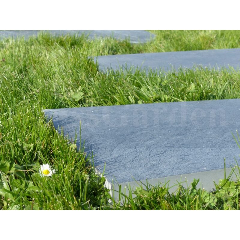 Dalle Sciée Pas Japonais Rect 100x30