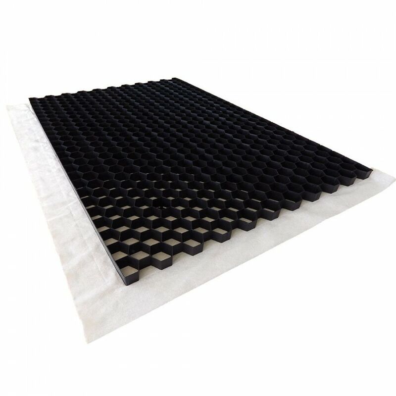 Nidaplast - Stabilisateur gravier 1200 x 800 x 30 mm Noir 0.96m² - Noir