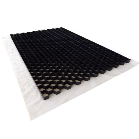 Stabilisateur gravier 1200 x 800 mm - Nidaplast - 0.96 m² - Noir