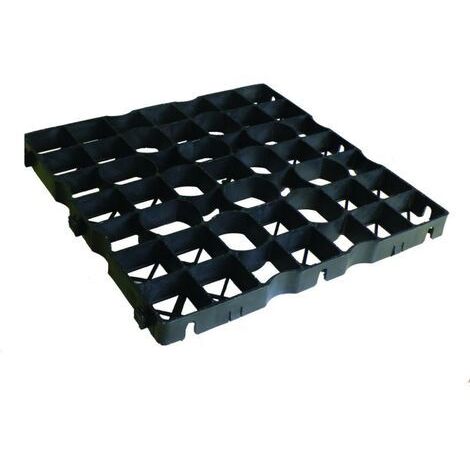 Dalle stabilisatrice de gravier polyéthylène Ep 4cm 50x50cm IG040 Nidaplast (vendu au m²)