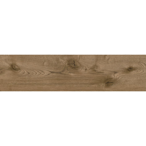 Dalle sur plots effet bois Corcovado 2.0 Walnut R11 30x120,5 cm - Réflex boutique