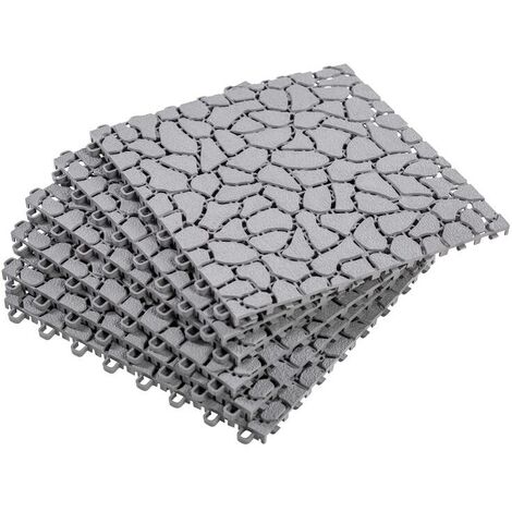 Dalles de jardin, aspect pierre, 30 x 30 cm UPP