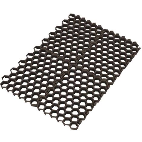 Dalles de paddock noires - 50 pièces pour une surface de 10m²