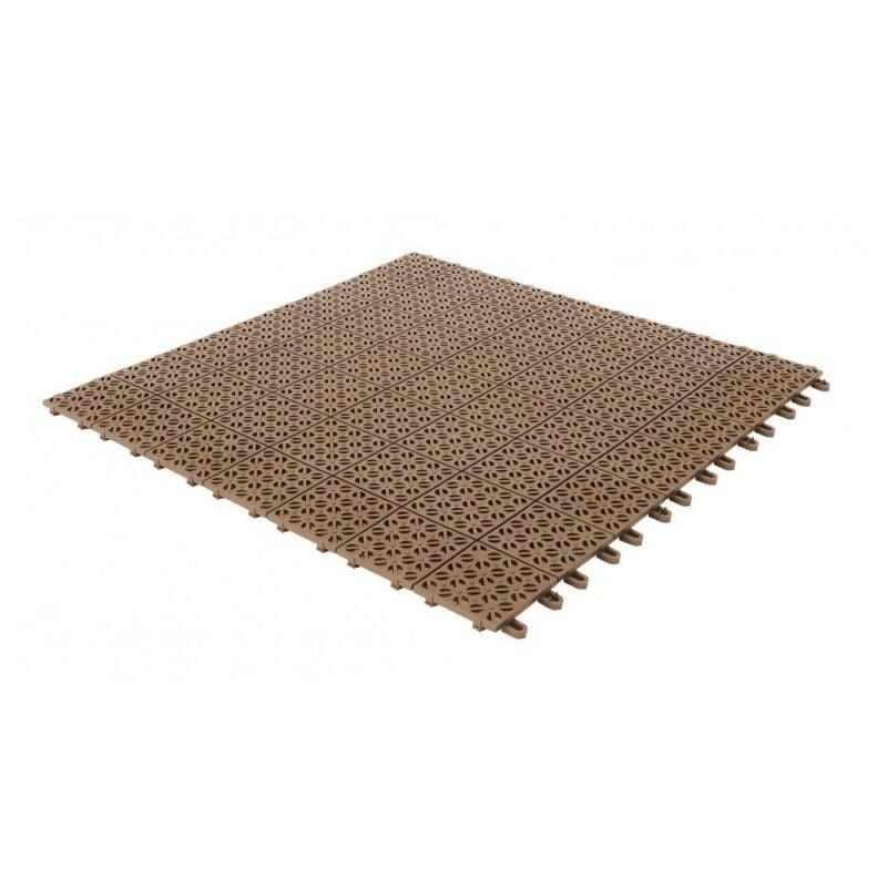 Multiplate Carreau d'extérieur, l, Beige, 55,5x55,5x1,2 cm - Cappuccino