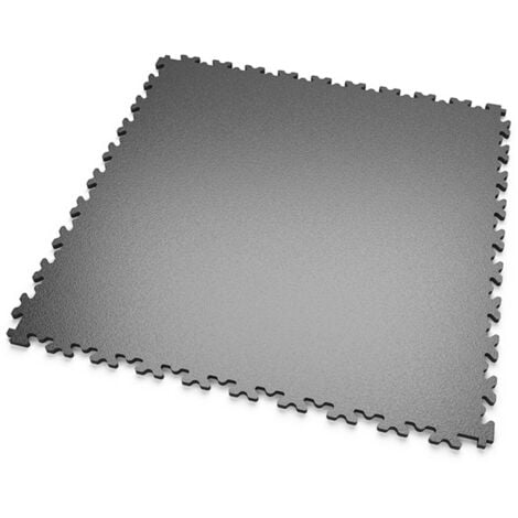 DALLES MOSAIK PVC Anthracite - GARAGE, ATELIER "Surface Lisse"