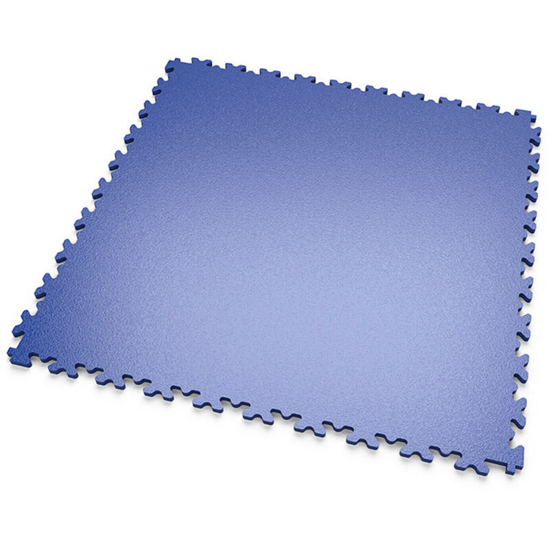Dalles mosaik pvc Bleu - garage, atelier - Épaisseur 7mm Surface Lisse - Bleu