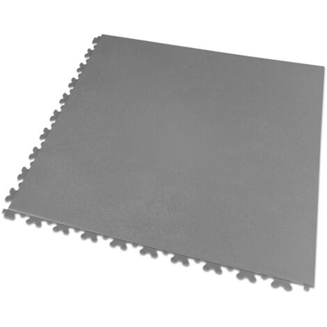 DALLES MOSAIK PVC JOINTS INVISIBLES Anthracite - GARAGE, ATELIER - Épaisseur 5mm - Anthracite